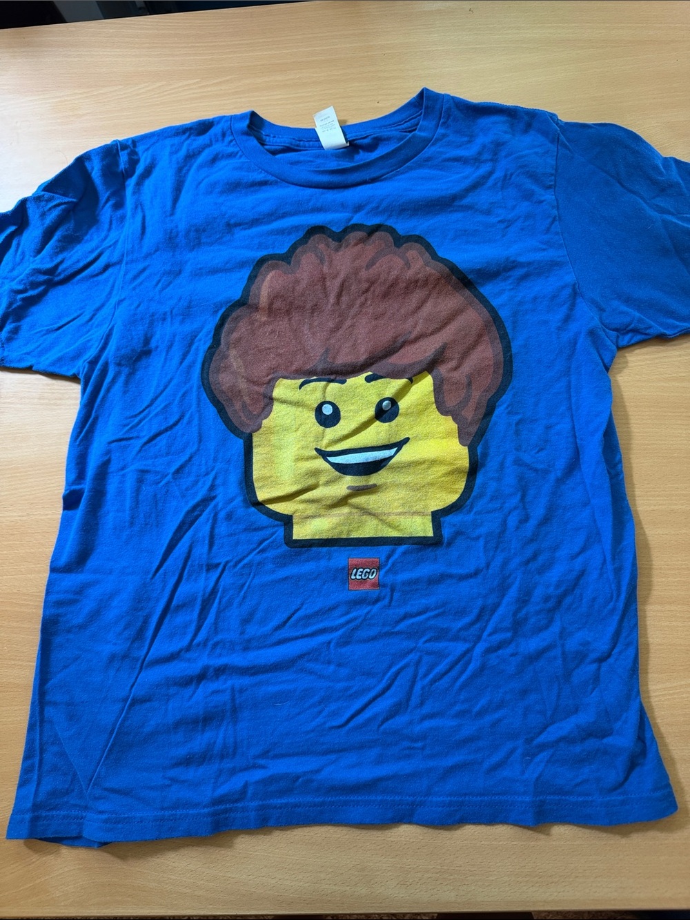 LEGO Face Graphic kids Short-Sleeve Tee with Yellow